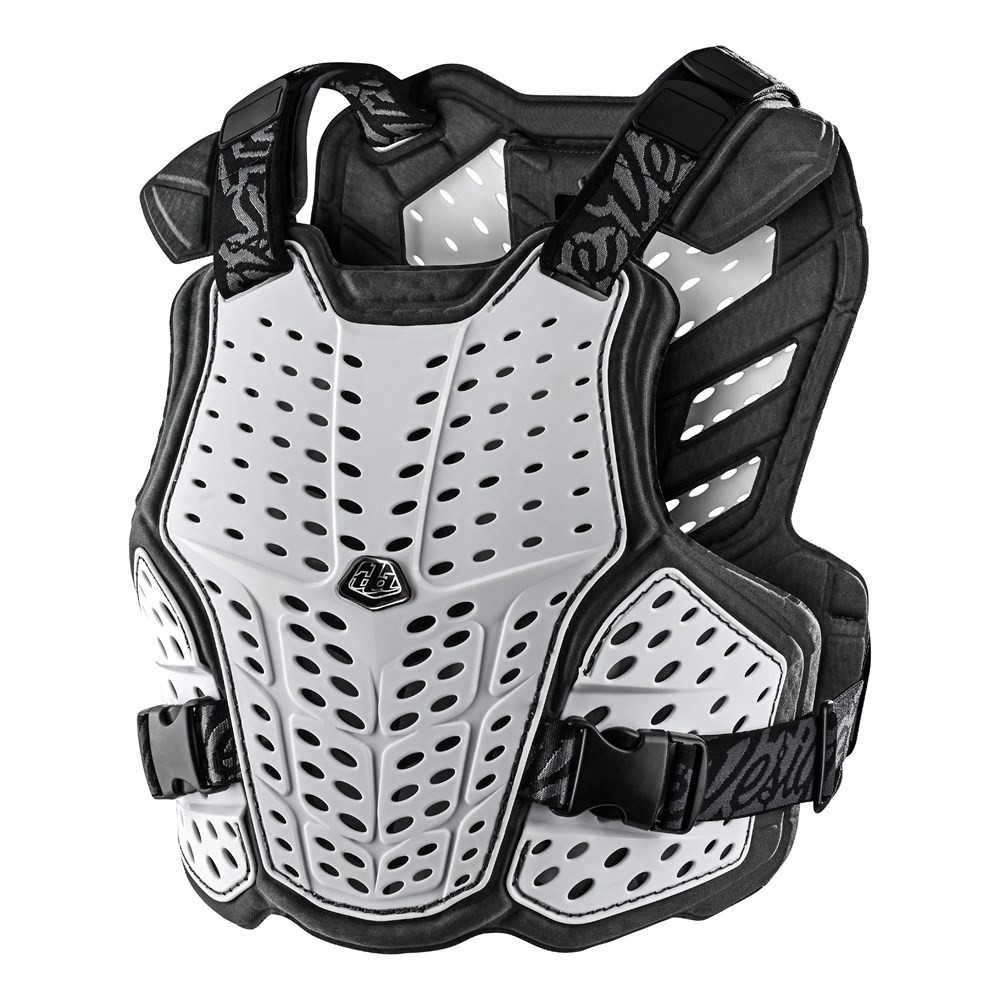 Troy Lee YOUTH Rockfight Chest Protector - White