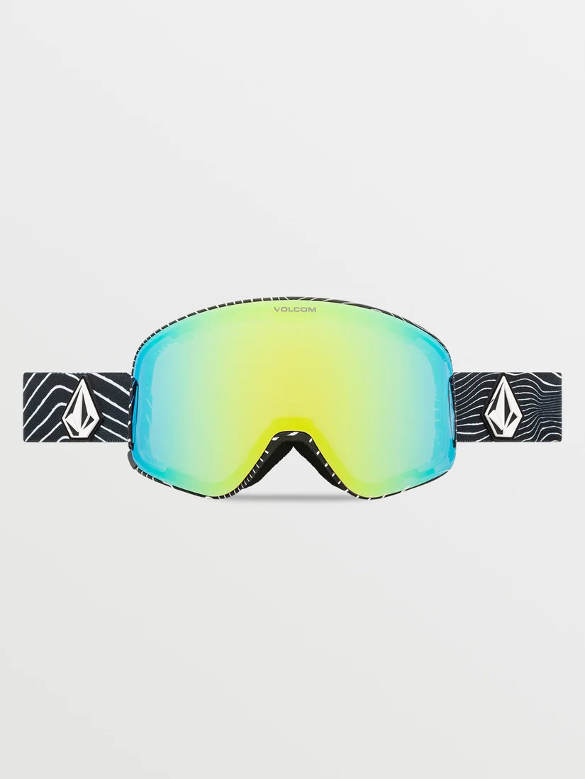 Volcom Odyssey Op Art Gold Chrome