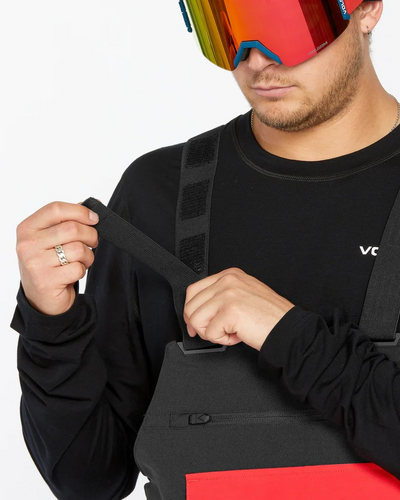 Volcom Roan Bib Overall - Stone