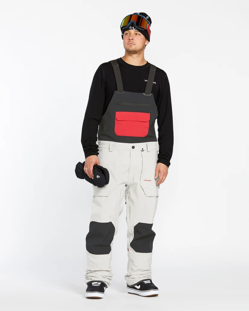 Volcom Roan Bib Overall - Stone