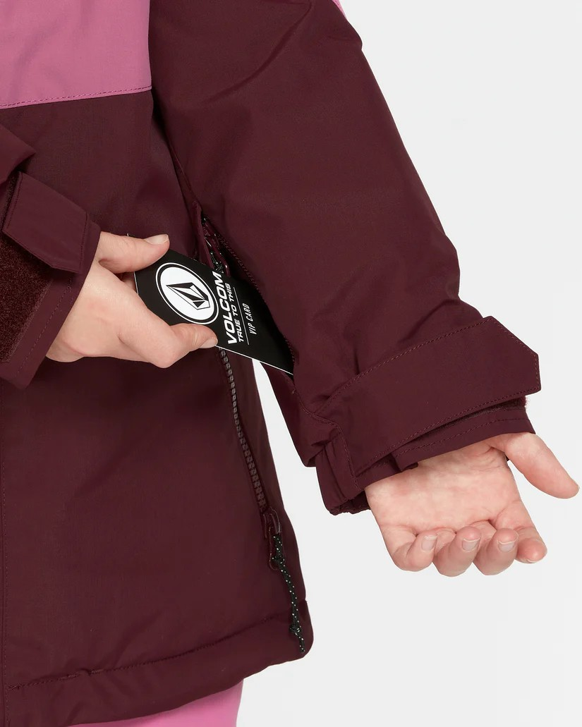 Volcom Sass'n'Fras INS Jacket - Blurred Violet