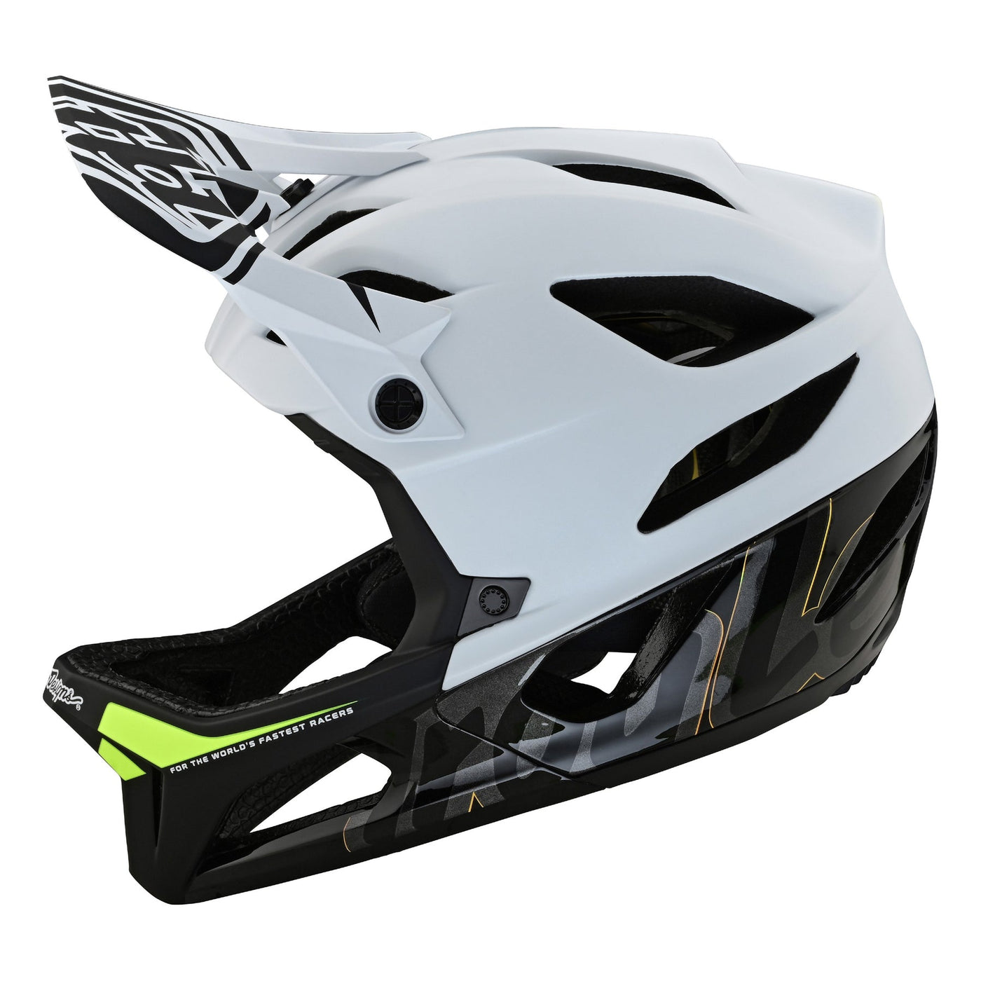 Troy Lee Stage AS Helmet - Signature White