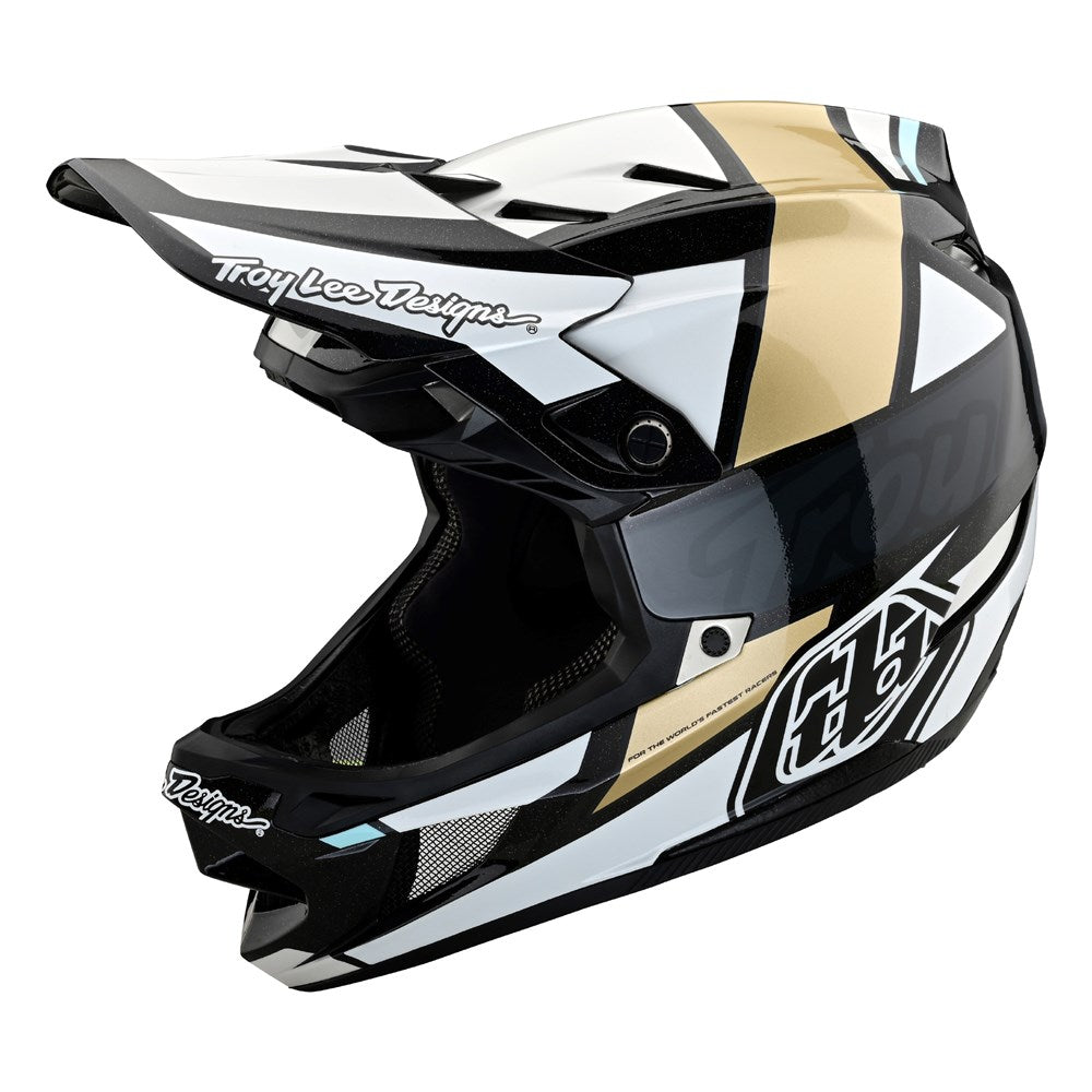 Troy Lee D4 AS Carbon - Team Gold