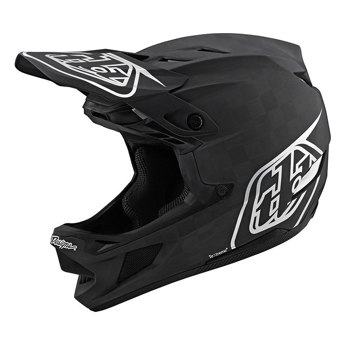 Troy Lee D4 AS Carbon - Stealth Black/Silver