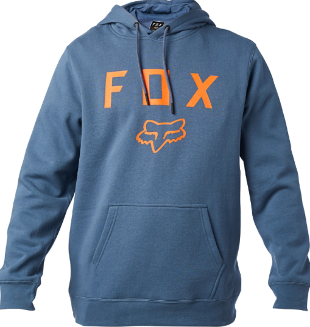 Fox Legacy Moth PO Flc Hoody Blue Steel