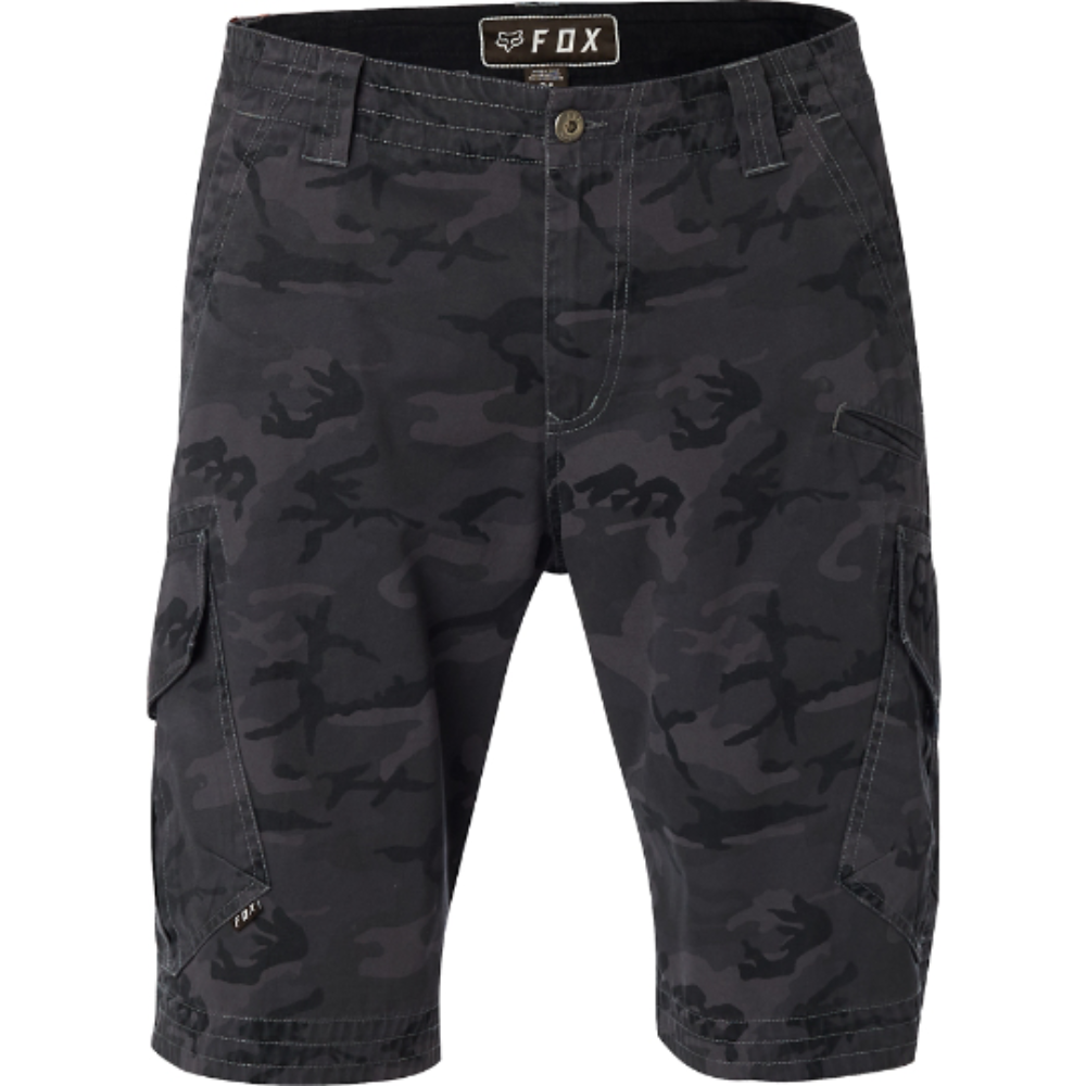 Fox Slambozo Camo Cargo Short Black Camo