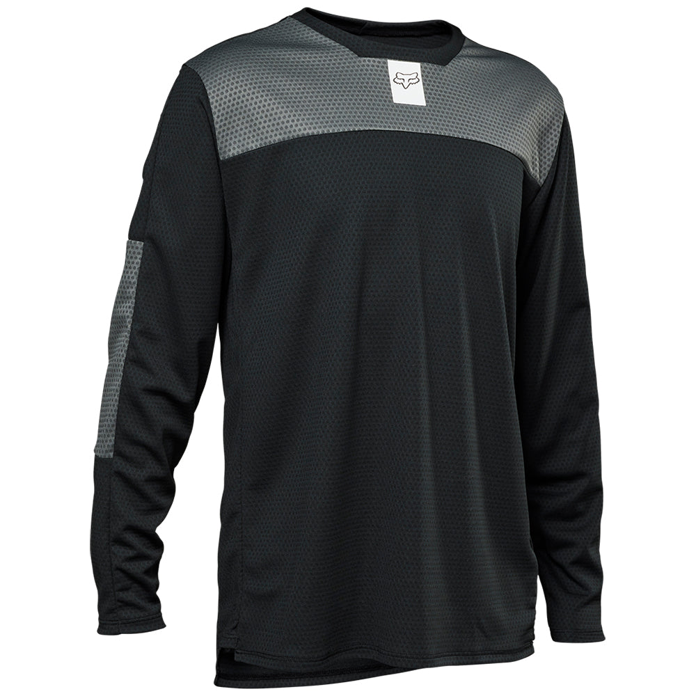 Fox YOUTH Defend LS Jersey - Black