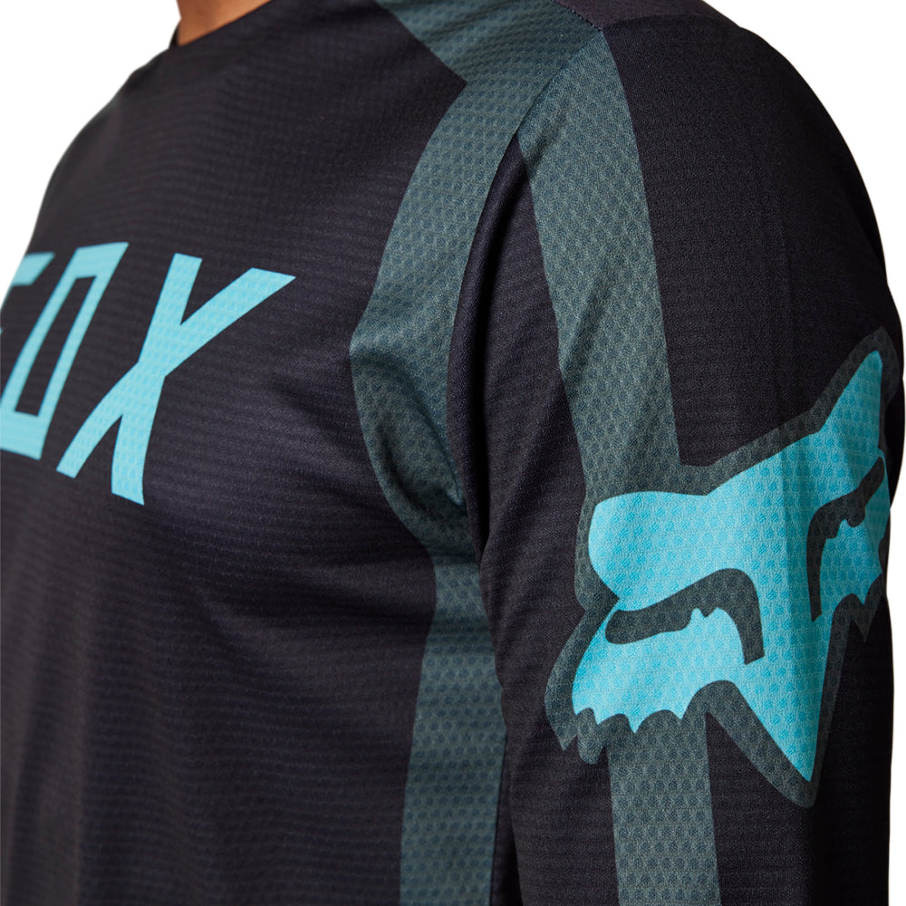 Fox Defend LS Jersey - Emerald