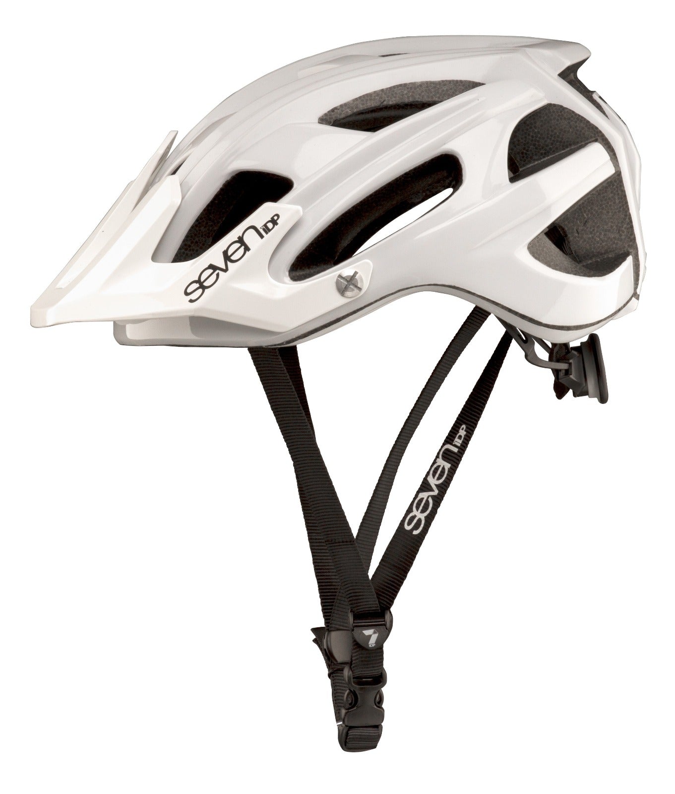 7iDP M4 Helmet Gloss WHITE Black