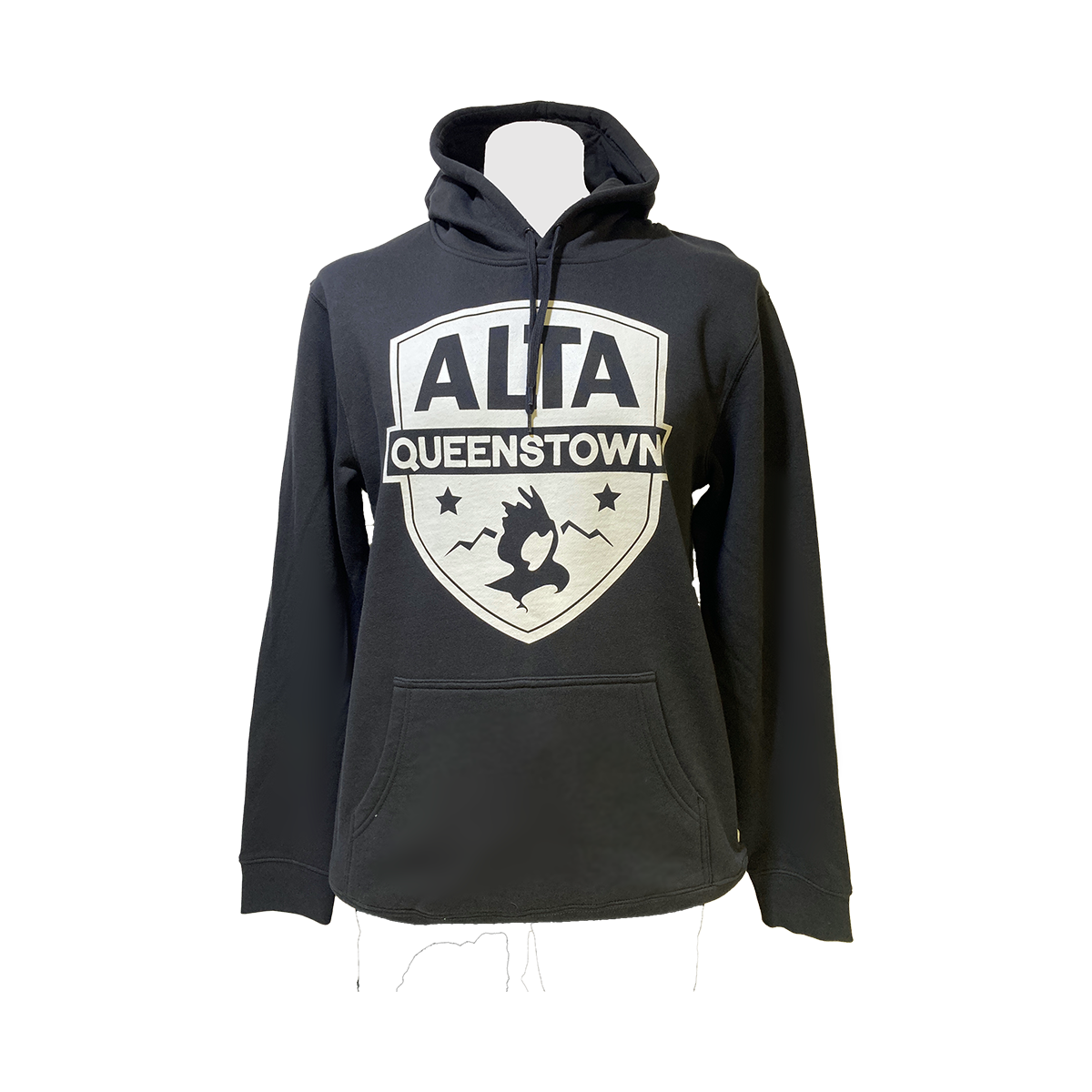 Alta Stencil Hood - Large Patch - Black