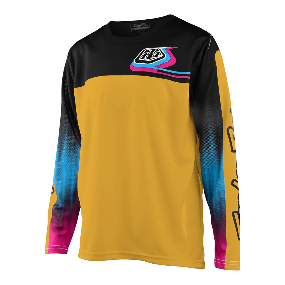 Troy Lee Sprint Jersey Jet Fuel Golden - YOUTH