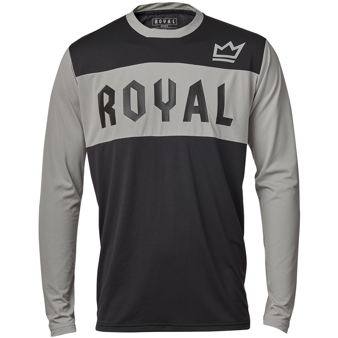 Royal Racing Apex Jersey LS - Grey/Black